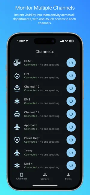 Respondr PTT screenshot 1