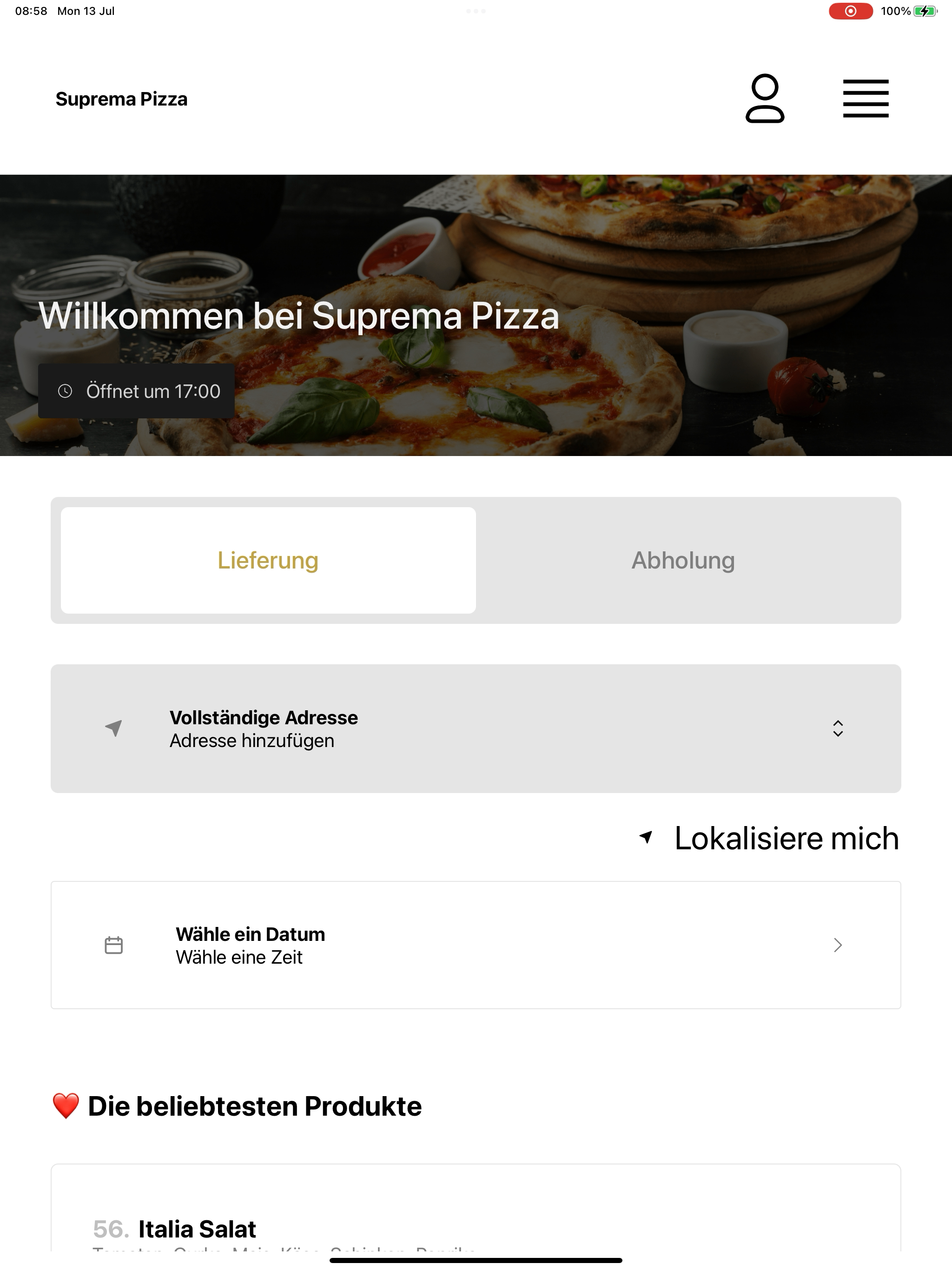 Suprema Pizza screenshot 13