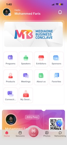 MediaOne Business Conclave iPhone screenshot