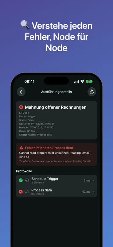 N8Ninja – n8n Workflow-Monitor screenshot 4 of 7