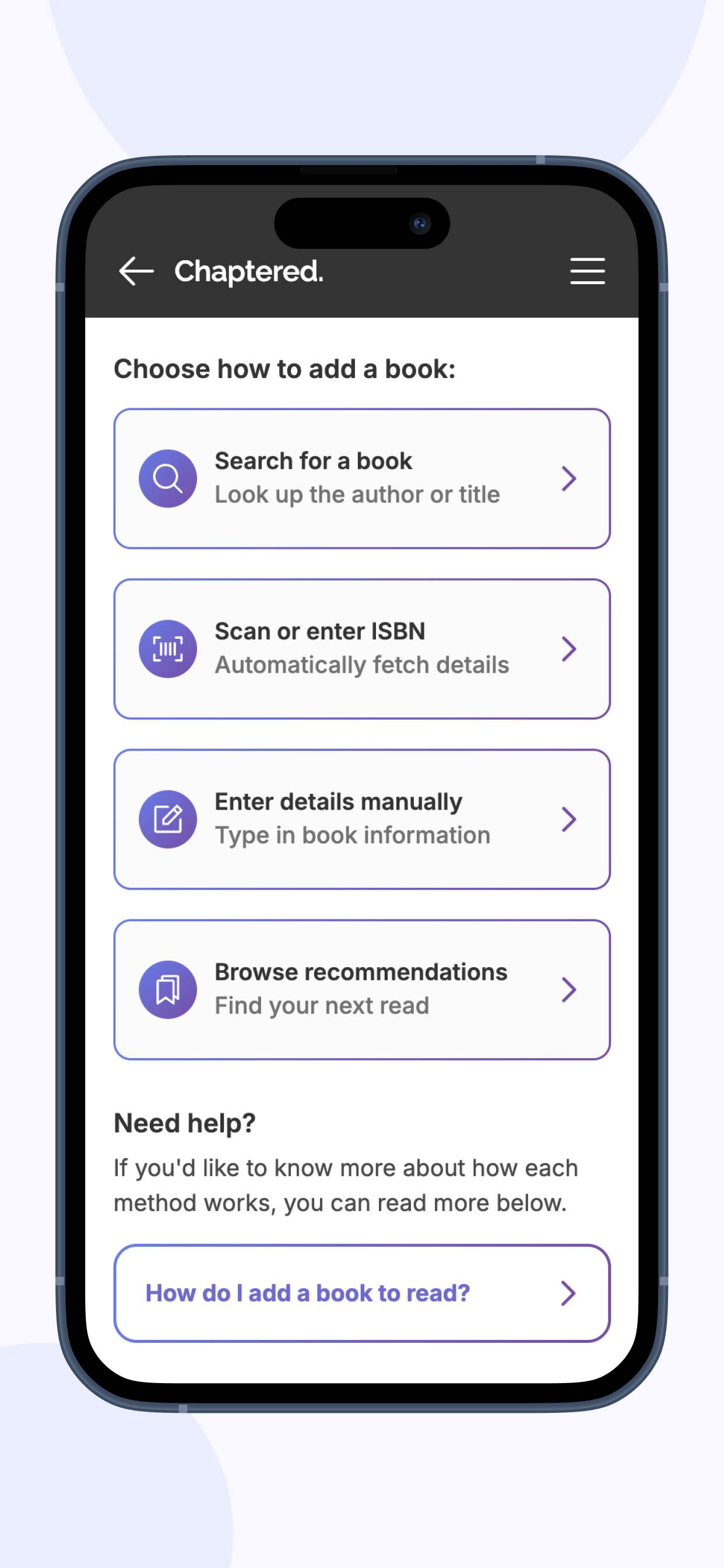 Chaptered - Reading Tracker screenshot 5