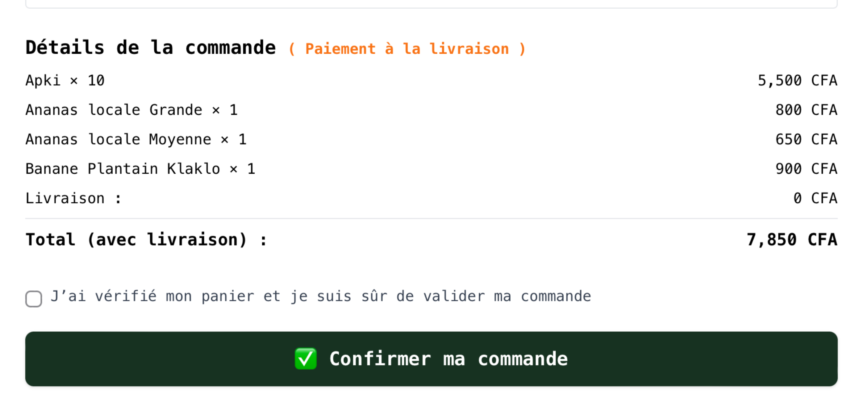 panier plus