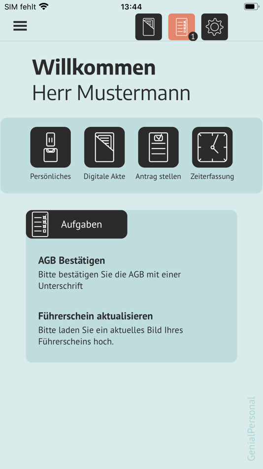 #2. GenialPersonal (iOS) 由: GenialData GmbH