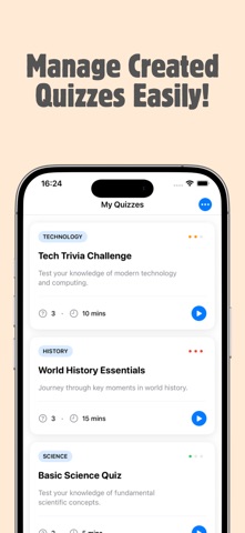 Quiz Maker: Make a Test Quizpi Screenshot 2 of 7