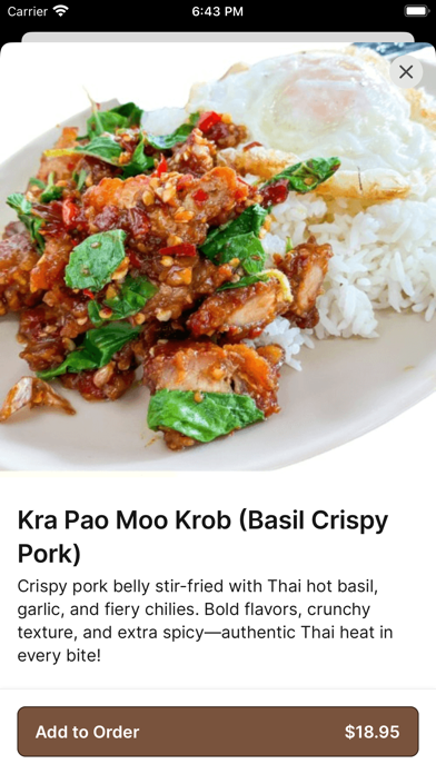 ASIANO Thai & Sushi Bar iPhone screenshot 4 - Food & Drink app