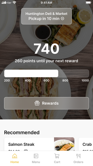 Huntington Deli & Market iPhone screenshot 1 - Food & Drink app