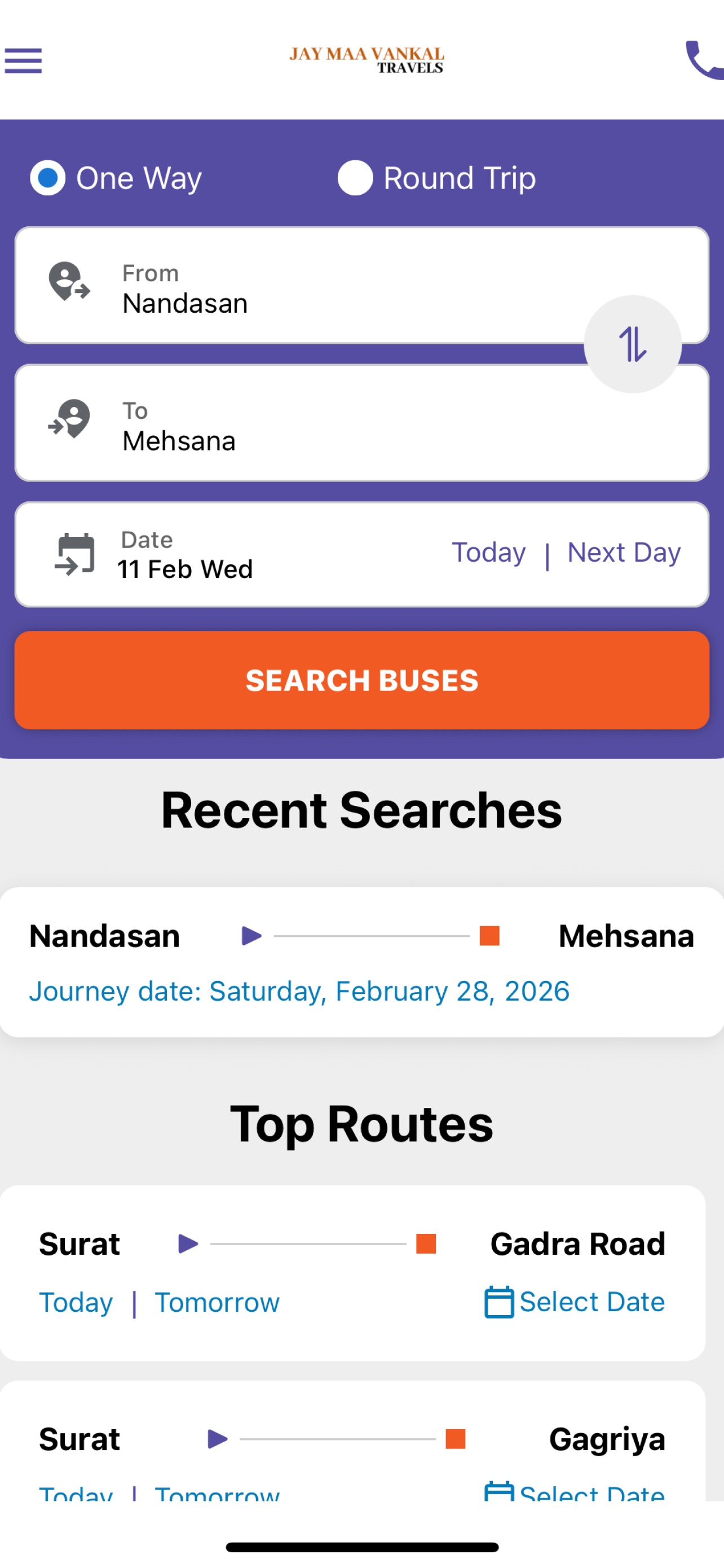Screenshot 2 of Jay Maa Vankal Travels