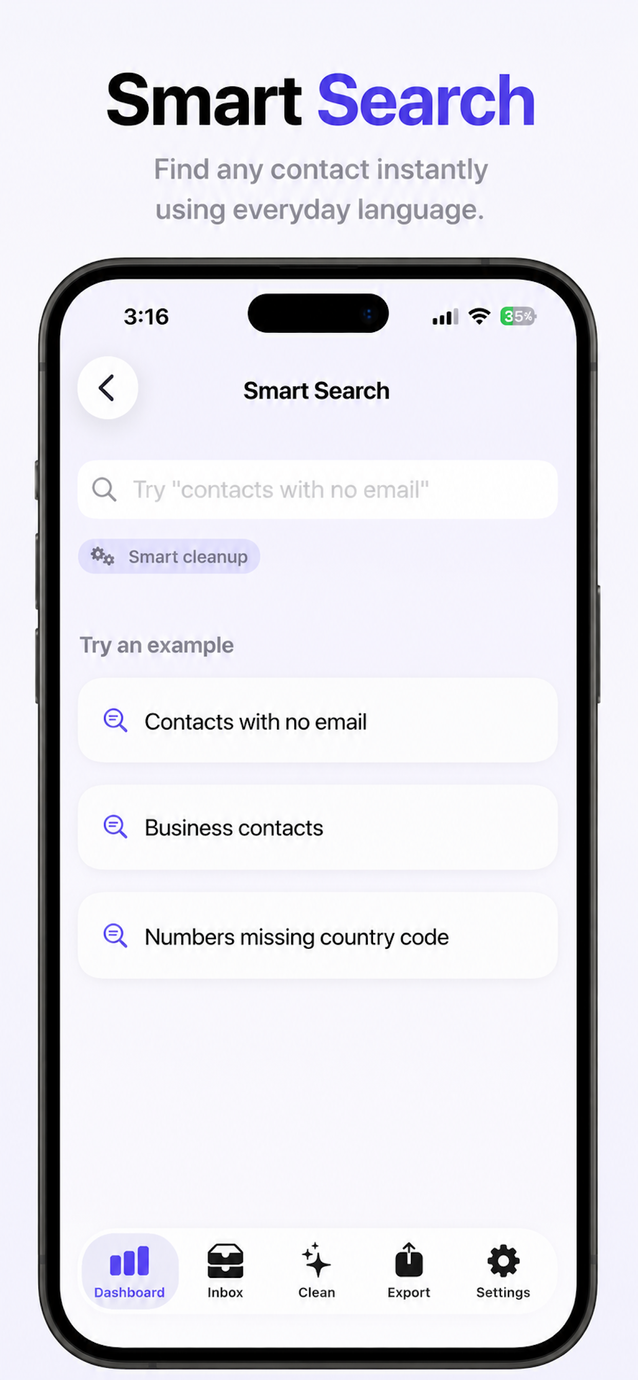 ContactMind: Clean & Organize