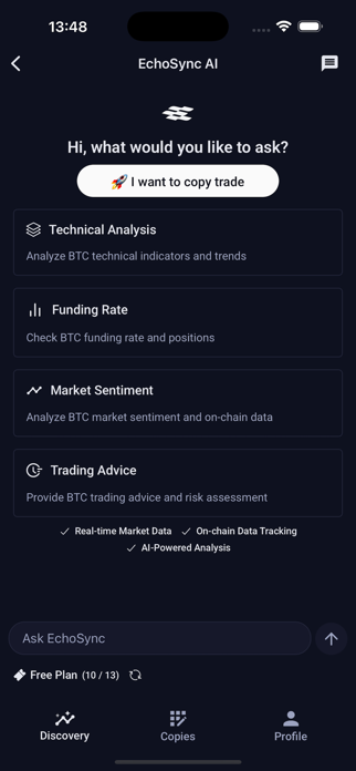 EchoSync-Copy Trading Screenshot 2 of 2