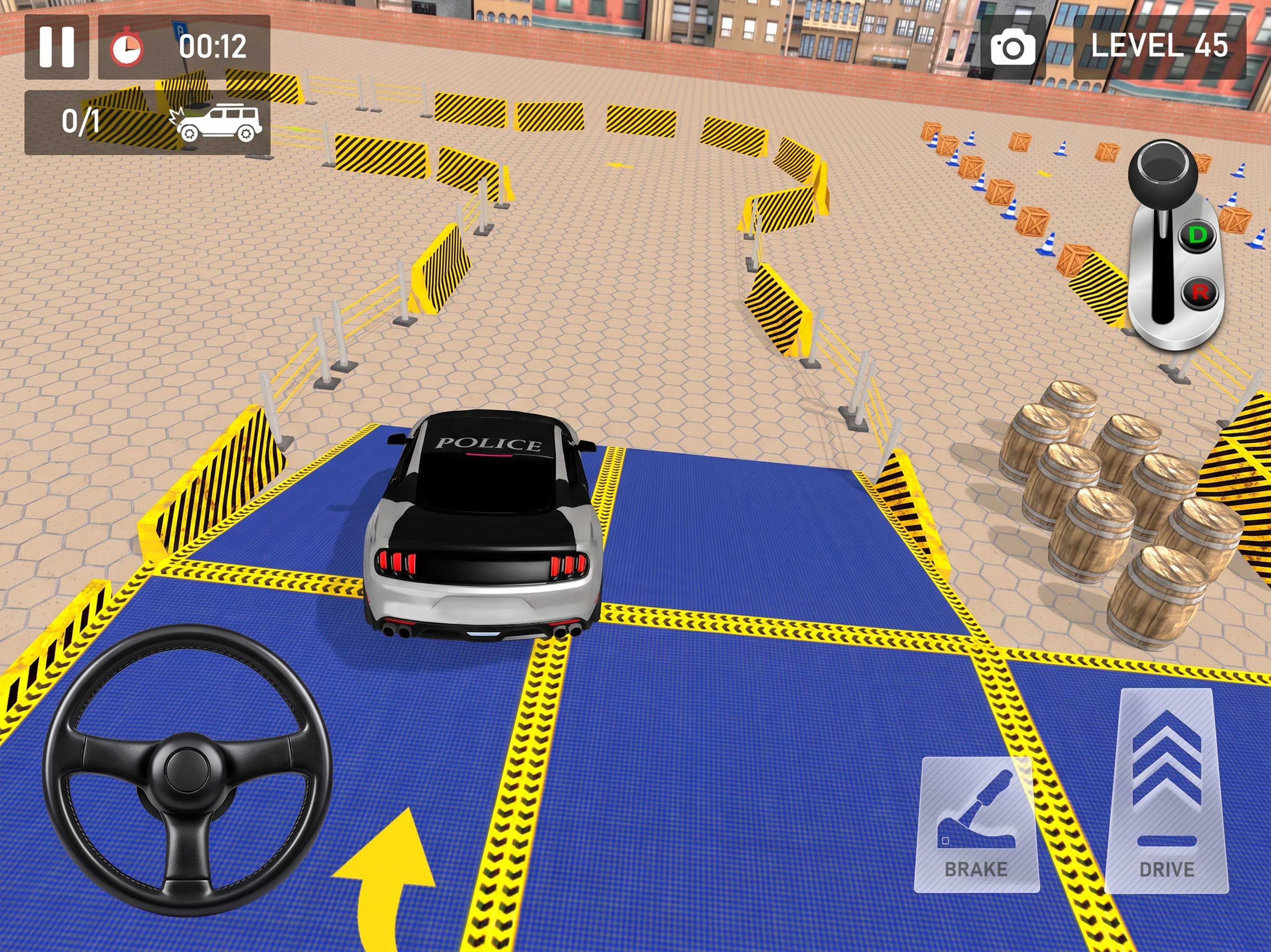 Police Car Parking Game 3D screenshot 7