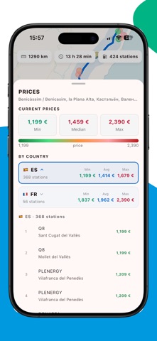 miGas: Fuel Prices Map Screenshot 7 of 10