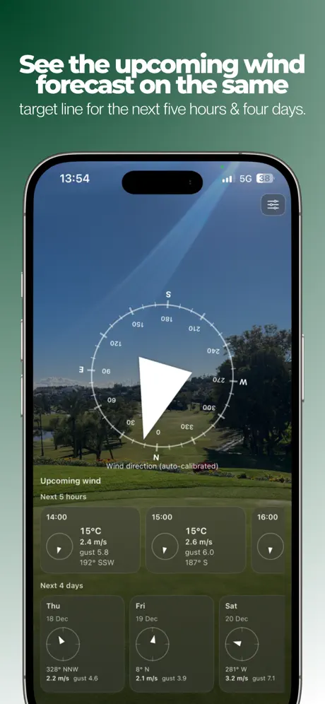 Tour Wind Golf screenshot 4
