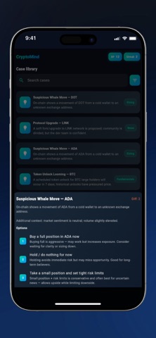 CryptoMind - Studying screenshot