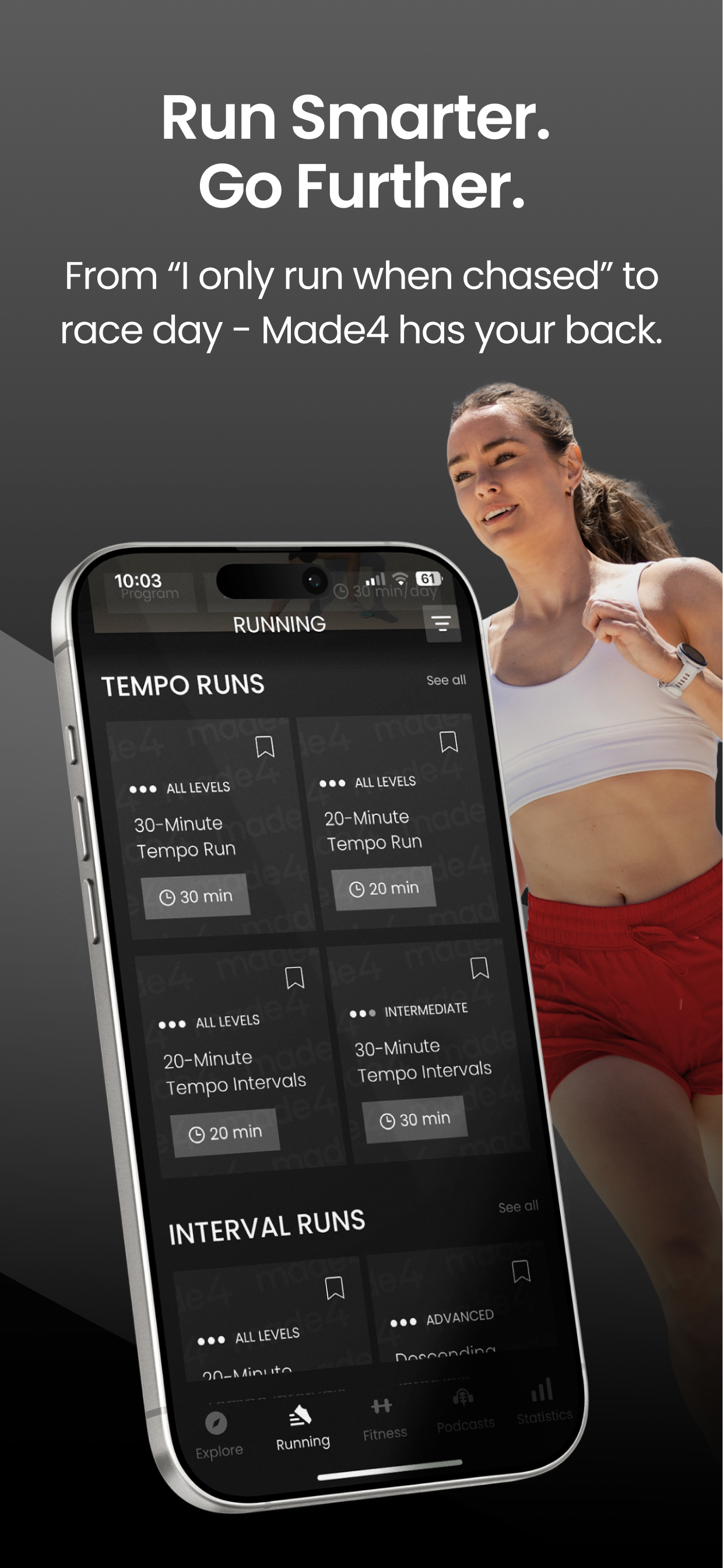 Made4 - Fitness & Running screenshot 4