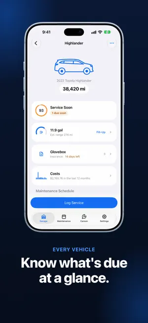 Carrus: Car Maintenance Log screenshot 2
