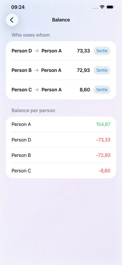 TeamBill screenshot 3