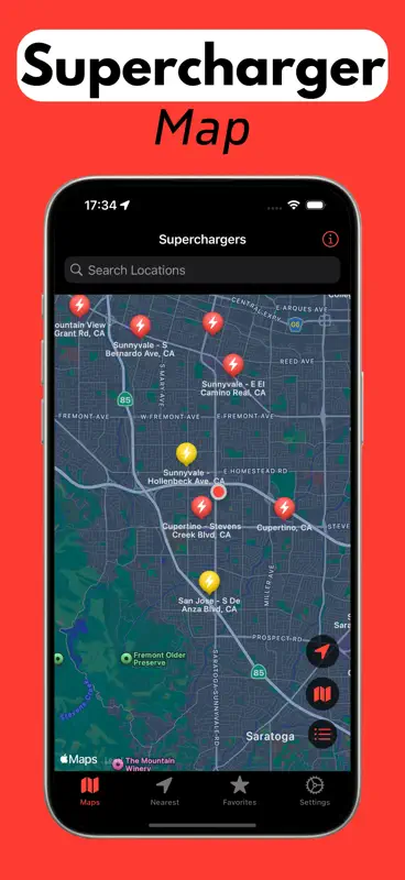 Supercharger for Tesla: Elektr screenshot 2 of 6