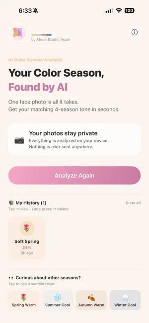 My Personal Color screenshot 1