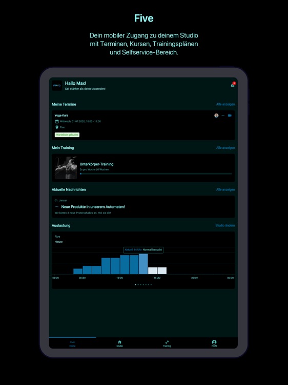 Five - Connect with the gym