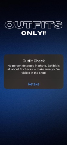 Exhibit: Daily Fit Check screenshot