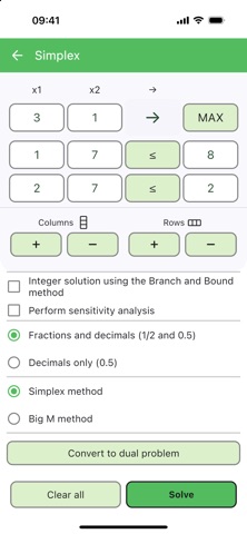 Or Simplex Step-by-Step Solver screenshot 5