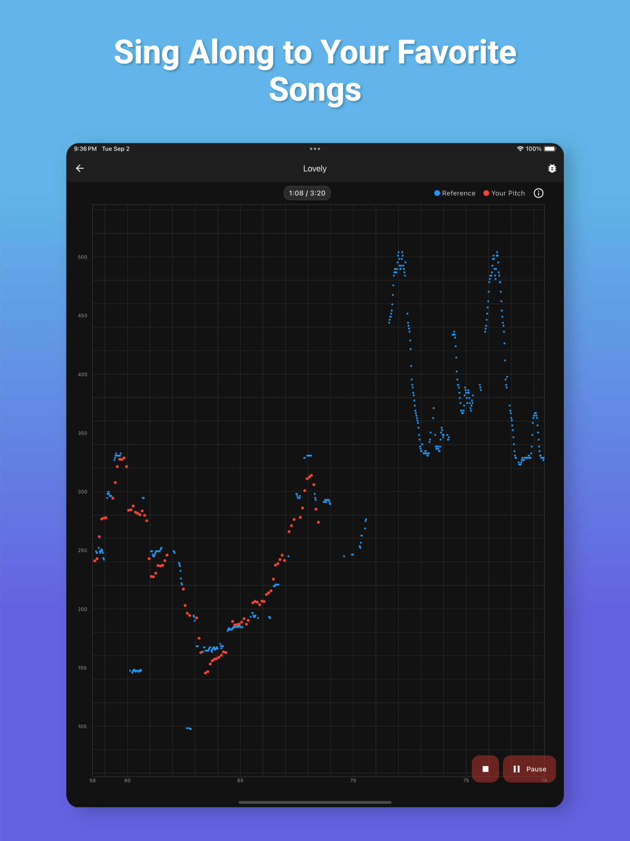 Pitchy - Sing On Pitch screenshot 9