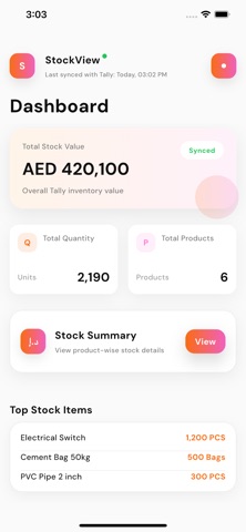 App screenshot