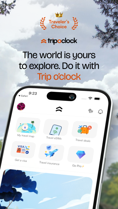 Travel planner: Trip o'clock Screenshot 1 of 10