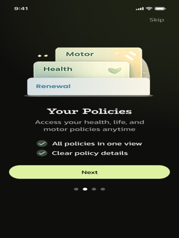 My Family Insurance Policy App iPad screenshot