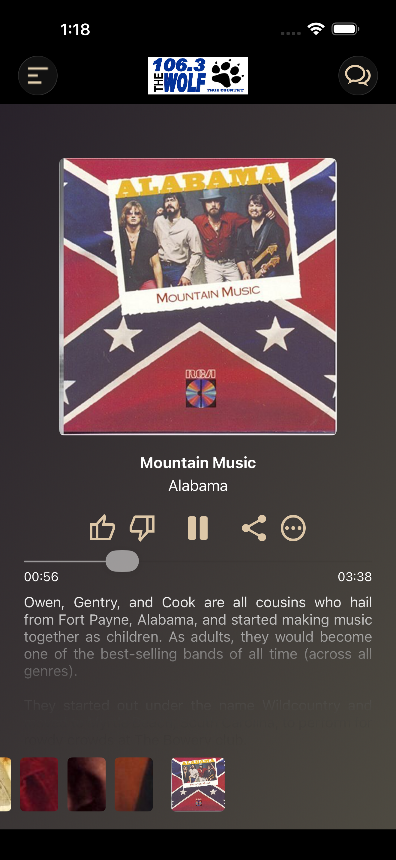 KWOF 106.3 screenshot 2