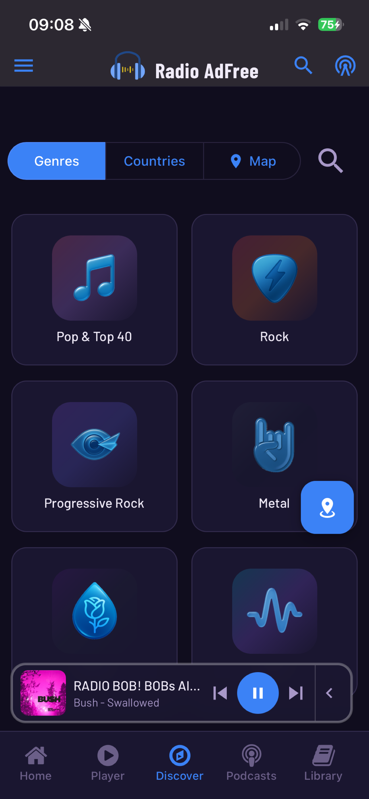 Radio Adfree screenshot 3