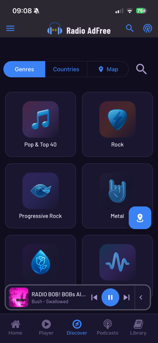 Radio Adfree Screenshot 3 of 10