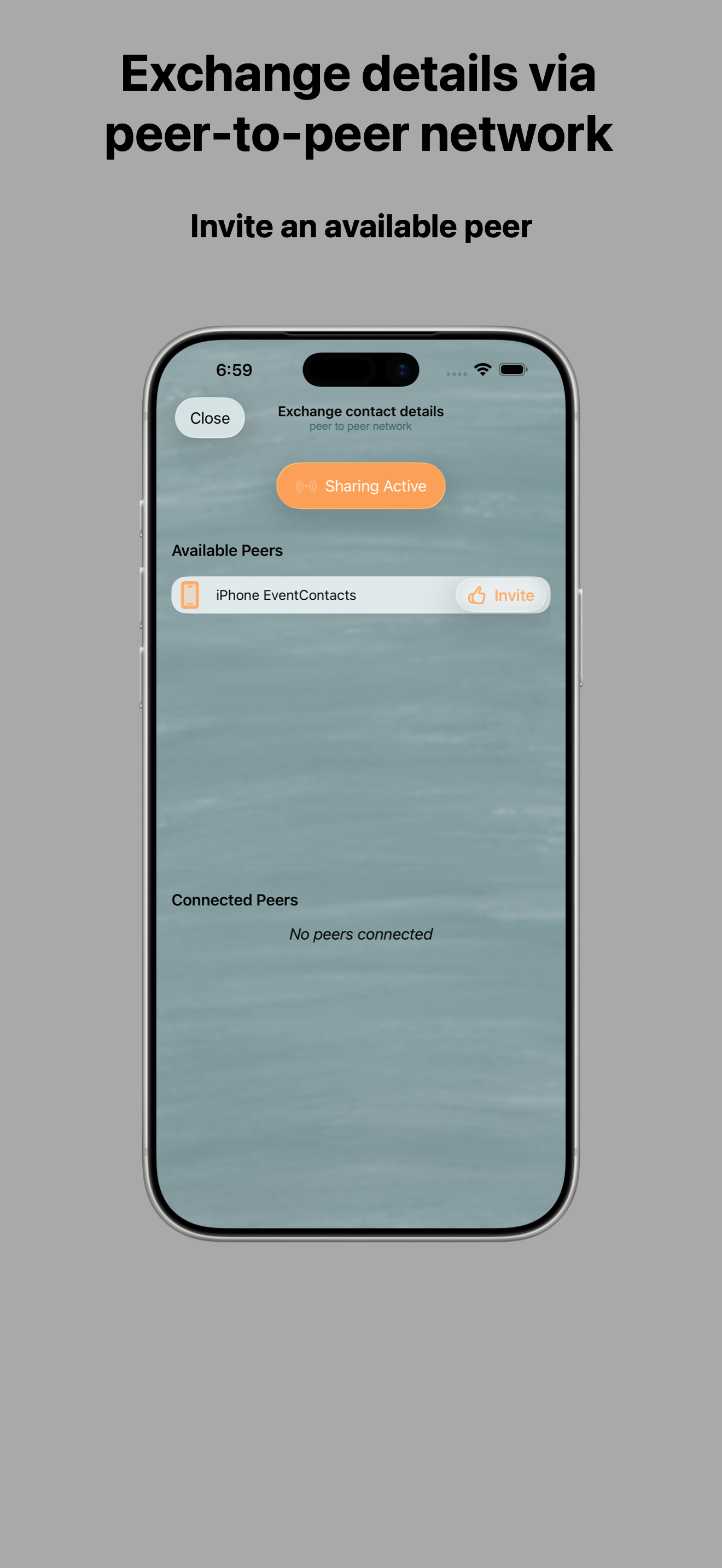 EventContacts screenshot 8