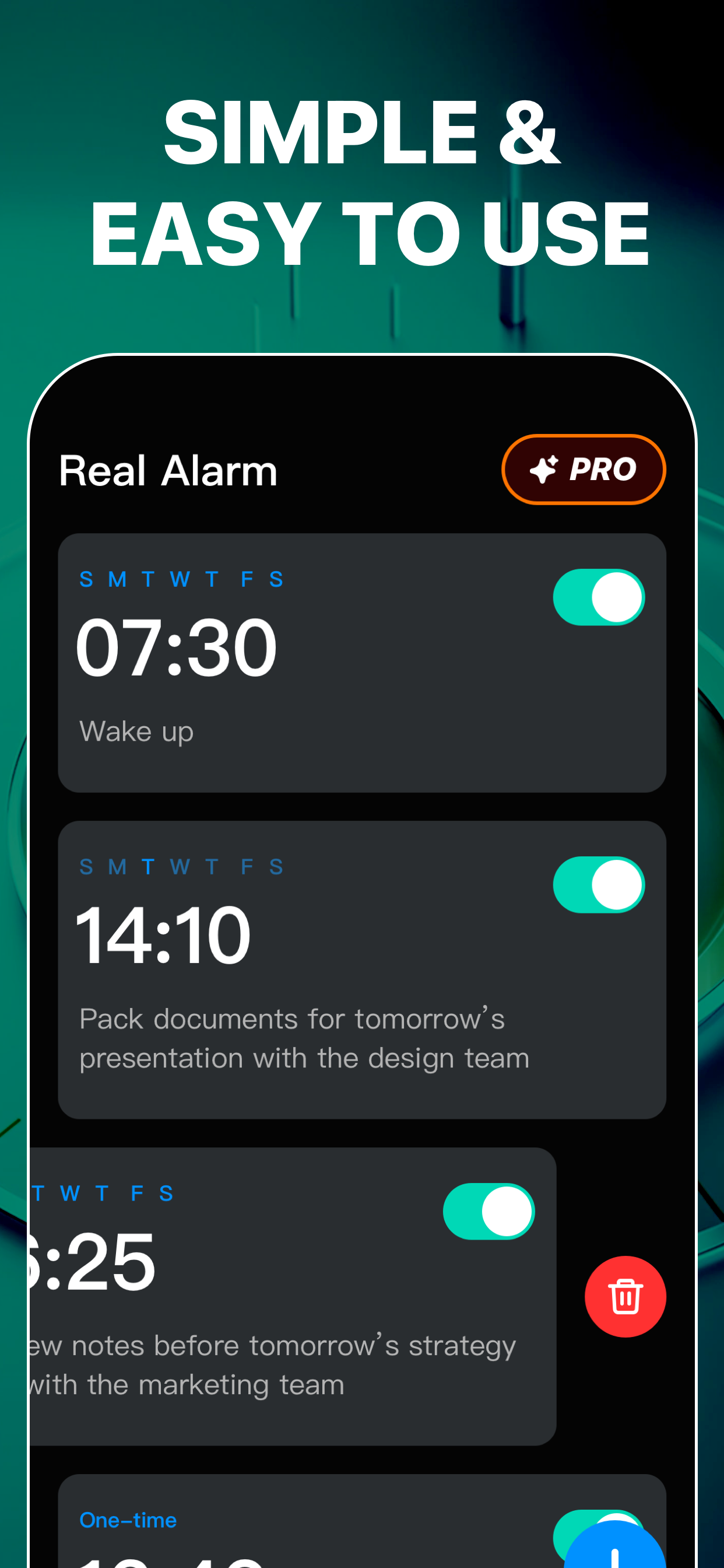 Loud Alarm Clock for Workday