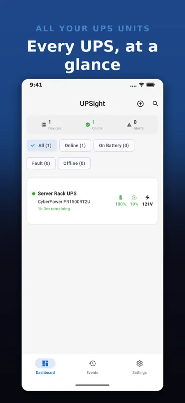 UPSight para CyberPower Eaton screenshot 1 of 8