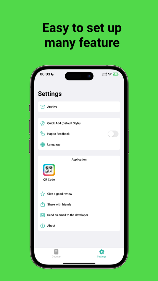 #4. Counter: Tasbih, Habits, Tally (iOS) By: 婉 唐