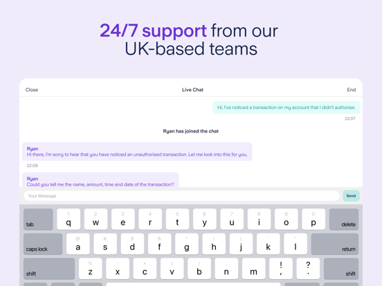 Screenshot #6 pour Starling Bank - Mobile Banking