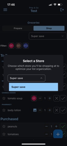 Prep And Go screenshot