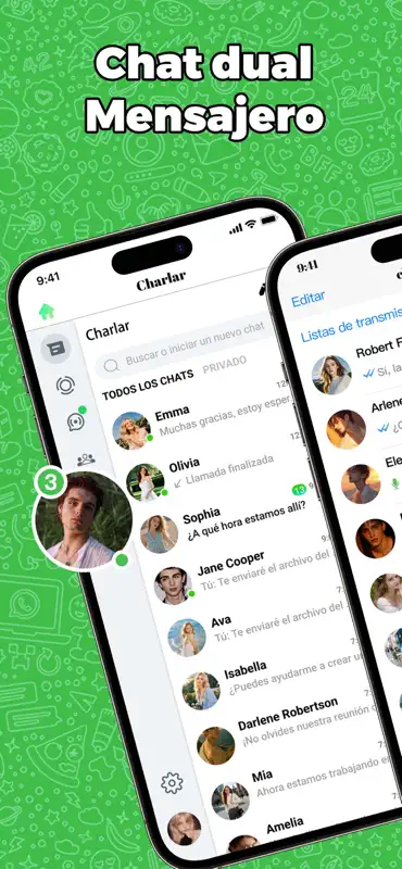 Dual Messenger & Duo Web Chat screenshot 1 of 9