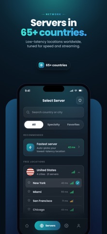 CopVPN - Fast & Secure VPN Screenshot 4 of 7