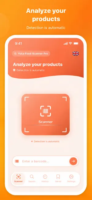 Nura Food Scanner Pro screenshot 1