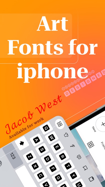 Keyboards & Fonts for iPhone