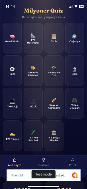 OzMat Milyoner Quiz screenshot 1