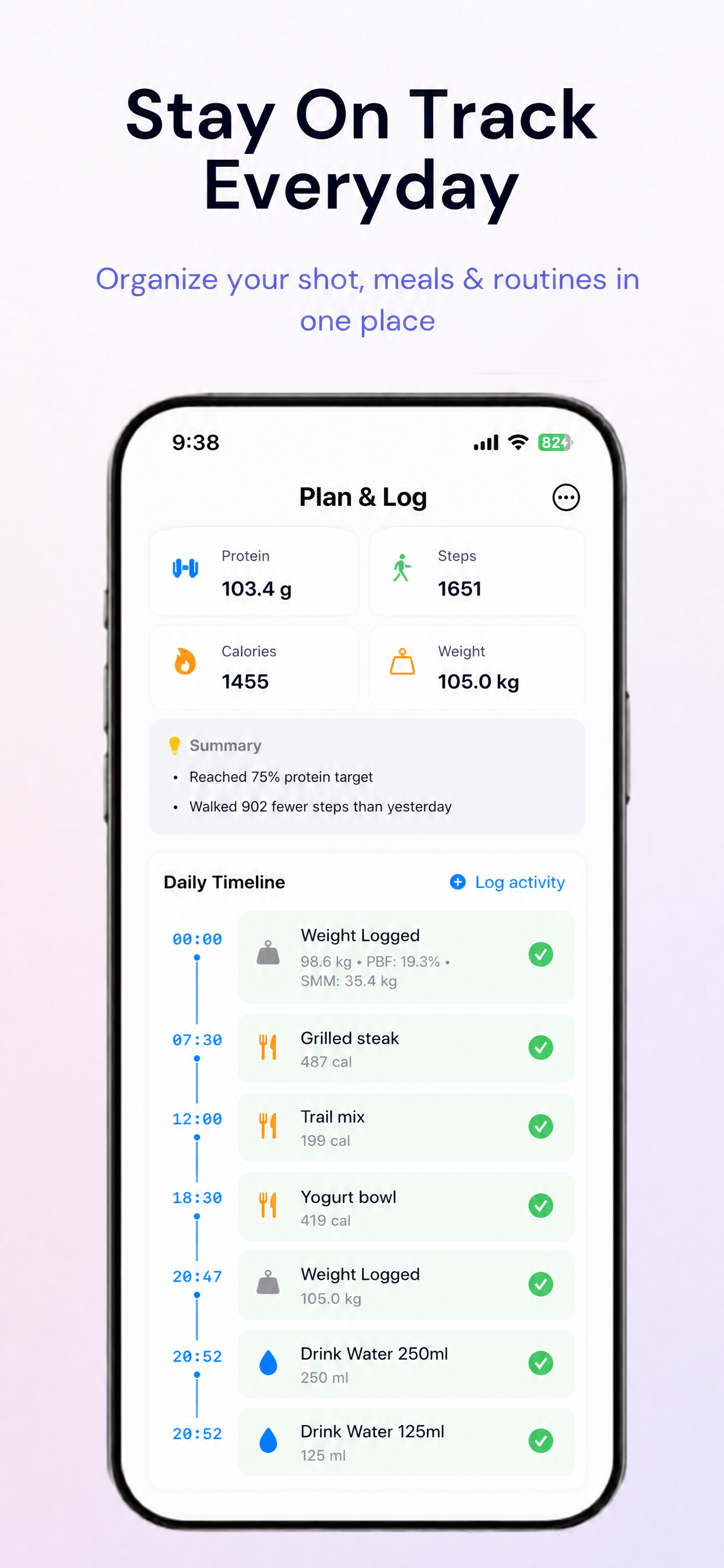 Wellive - GLP 1 Tracker AI screenshot 7