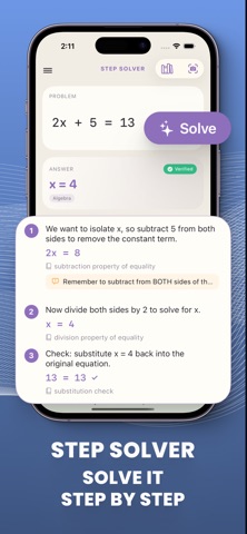 Nummeric: Calculator & Solver screenshot