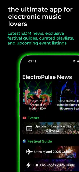 ElectroPulse News screenshot 1