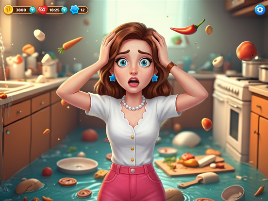 Screenshot #4 pour Manor Cafe - Jeux de Match 3