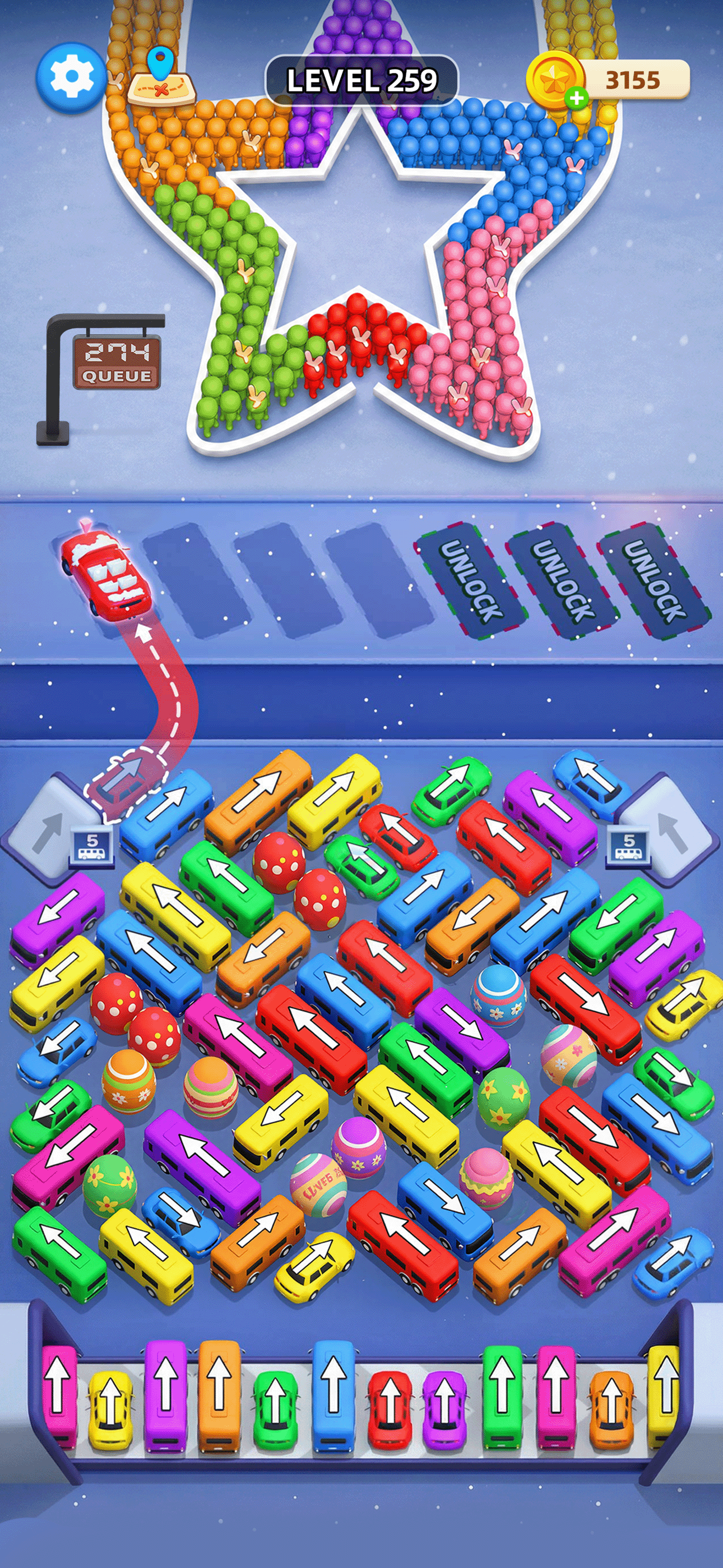 Car Jam: Bus Escape Traffic screenshot 8
