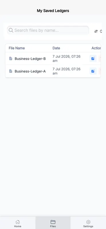 Pocket Ledgers screenshot 9 of 10