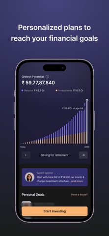 Bridgit: Plan, Invest, Achieve Screenshot 2 of 5